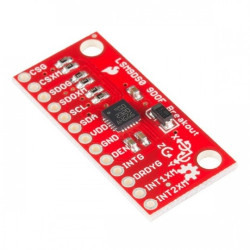 LSM9DS0 - 3-osiowy akcelerometr, żyroskop i magnetometr IMU 9DoF I2C/SPI - moduł SparkFun
