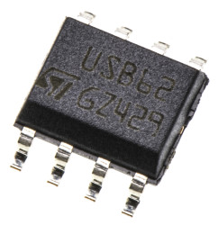 Dioda TVS dwukierunkowa Montaż powierzchniowy SOIC 6V USB6B1RL