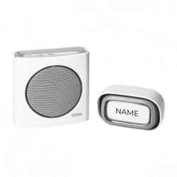 EXTEL diBi Flash, dzwonek bezprzewodowy, bateryjny, 6 dźwięków, zakres działania 200m, biały EXTEL081735