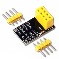 Breadboard adapter for ESP8266-01