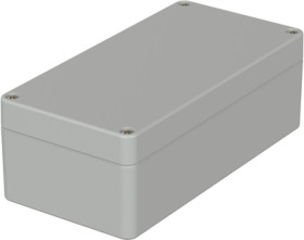 ABS enclosure, (L x W x H) 160 x 80 x 55 mm, light gray (RAL 7035), IP65, 03220000