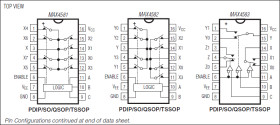 Low-Voltage, CMOS Analog Multiplexers/Switches