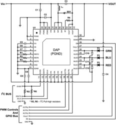 Compact Sequential Mode RGB LED driver with IC Control interface