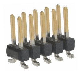Złącze szpilkowe 10-pinowe raster: 2.54mm 2-rzędowe Molex Montaż powierzchniowy 3.0A 250.0 V.