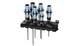 Zestaw Wkrętaków Ze Stali Nierdzewnej + Wieszak, 6Cz