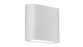 Kinkiet Elewacyjny Góra Dół Sapri Z Led Ip54 Biały Lp-1556/1W Wh Light Prestige