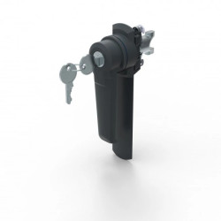 Klamka z zamkiem nr 405 dostarczana z 2 kluczami (1350-2250mm) XL3S 630 339717