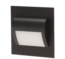 Oprawa schodowa DRACO, 1.2W 6000K grafit