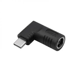 Adapter DC 7,9/5,5mm + pin na USB typu C - gniazdo do zasilacza uniwersalnego - Akyga AK-ND-D01