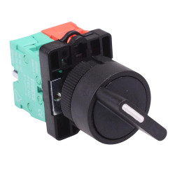 Techna PtecSN2M Momentary 2 Position Plastic Selector Switch 10A 1NO-1NC