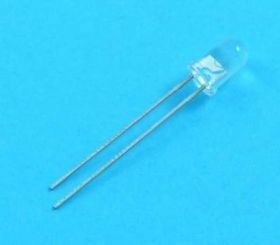 LED 5mm GREEN CLEAR 200mcd SIEMENS