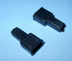 OSŁONA KONEK.6,3mm/2,5 CZARNA!(100SZT)