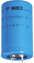 Kondensator 10000μF 16V dc THT Vishay roztaw: 10mm 30 (Dia.) x 30mm