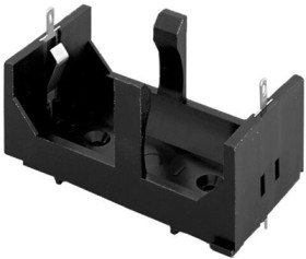 Battery holder for mono cell, 1 cell, PCB mounting, BX0037