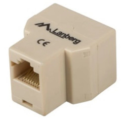 Adapter złączka sieciowa RJ45-2X RJ45 LANBERG AD-RJ45-2RJ45-OU