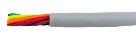 Control Cable liczba żył 6 0,09 mm² Nieekranowany Alpha Wire średnica zew 3.15mm Szary