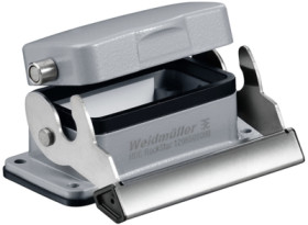 Surface mount housing, size B10, die-cast aluminum, longitudinal bow locking, IP65, 1206500000