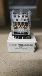 Przekaźnik przemysłowy 4P 110V DC AgCdO R15-1014-23-1110 Producent Żary