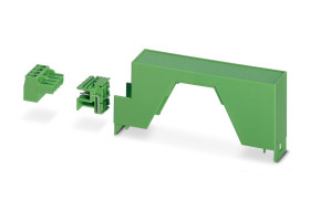 Obudowa urządzeń elektronicznych 22.6mm 1 nagłówek PCB i 1 listwa zaciskowa PCB, górna część obudowy 22.6 x 99 x