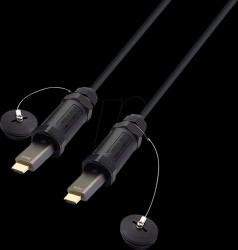 HDMI-AAOC-100,0M-2 Active Optical HDMI Cable (AOC), steel armored, 100m