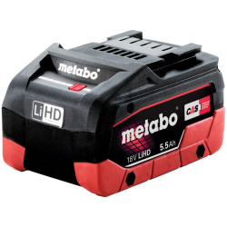 Metabo 625368000 Slide Battery Pack 18V 5.5Ah LiHD