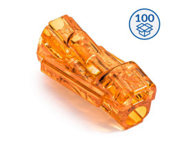 Szybkozłączka przelotowa SCS2 do drutów i wielodrutów 0,5…4 mm2 100szt. 88000108S SIMET