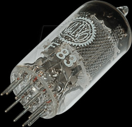 EF83 Electron tube, pentode, Noval, 9-pin, 6.3 V