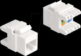 88131 Keystone module, RJ45 socket / LSA Cat.6a