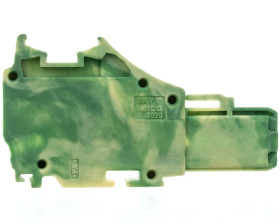 Moduł końcowy gniazda X-COMS żółto-zielony 2020-187