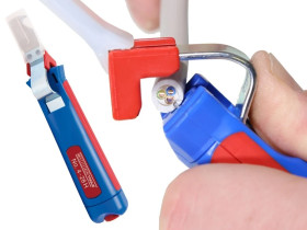 Nóż do kabli Ø 4-16 mm / Ściągacz izolacji Weicon nr 4-28H / Made in Germany / Cable Stripper No. 4-28H / 50054328