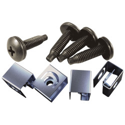 Hammond 10-32 Mounting Screw & Clip Nut Pack of 25