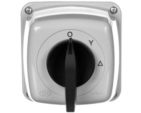 Łącznik krzywkowy gwiazda-trójkąt 40A 3P w obudowie IP65 LUK- 40-23 924014