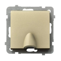 Sonata Przyłącz kablowy szampański złoty GPPK-1R/m/39