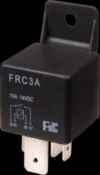 70A high-current relay FRC3 12 V, 1 N/O contact