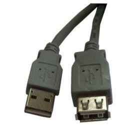 Kabel USB typ "A" wtyk-gniazdo 1,8m