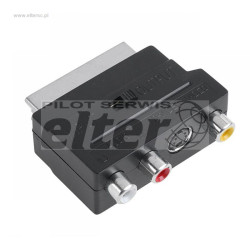 Scart adaptor z przełącznikiem