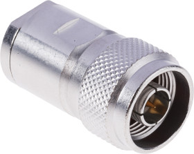 Złącze koncentryczne Montaż na kablu Męski 50Ω typ złącza Złącze N 0 to 11GHz, zaciskane typ kabla RG11, RG144, RG165,