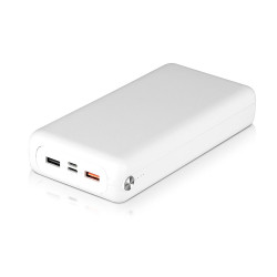 VT 3519 30000mah Jumbo Power Bank 2xUSB biały 8902 V-TAC