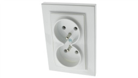 Gniazdo Pt Podtynkowe Podwójne Z Uziemieniem Zu Argo