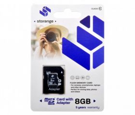 PAMIEC SDHC MICRO 8GB STORANGE