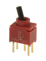 Przełącznik Wł.-(wł.) SPDT RS PRO Płytka drukowana długość przełącznika 3.8mm