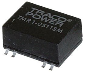 Przetwornica DC-DC, 1W, Uwe 4,5 → 9 V DC, Uwy ±12V dc, Iwy ±42mA, TRACOPOWER