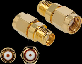 89976 Adapter RP-SMA plug &gt; SMA jack