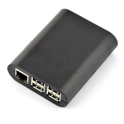 Obudowa Raspberry Pi Model 3B+/3B/2B Simple - czarna
