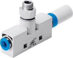 FESTO Dysza podciśnieniowa VN-10-H-T3-PQ2-VA4-RO1 193528 QS-6, Tłumik Średnica nominalna 0.95 mm Materiał obudowy POM El