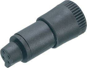 binder 09 9748 71 03-20 Złącze żeńskie kablowe złącze żeńskie proste Seria: 719 Łączna ilość styków: 3 1 szt.