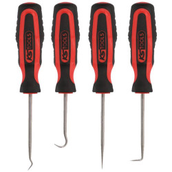 KS Tools 550.1045 Hook Tool Set, 4 Pcs