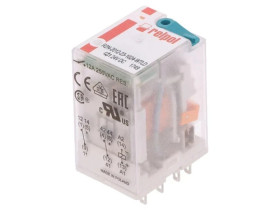 Przekaźnik: elektromagnetyczny DPDT Ucewki: 24VDC 12A/250VAC R2N-2012-23-1024-WTLD