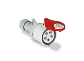 Gniazdo siłowe przenośne 16A 5p IP44