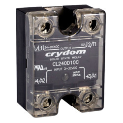 Sensata Crydom CL240D10C Relay Panel Mount IP20 280VAC 10A 3-32VDC